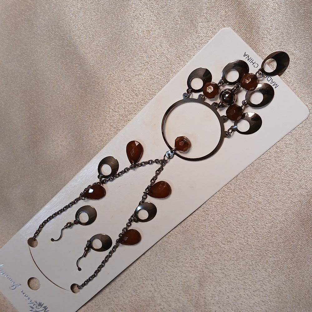 Fashion Jewelry Necklace/Earring Set